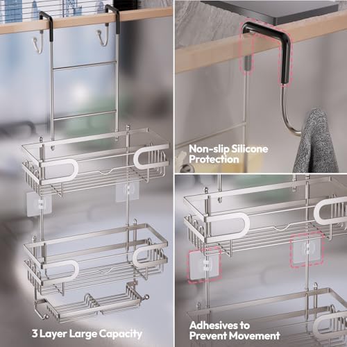 SWTYMIKI Over The Door Shower Caddy - Image 6