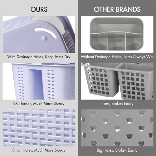 Tiawudi Portable Shower Caddy, Caddy Organizer - Image 5