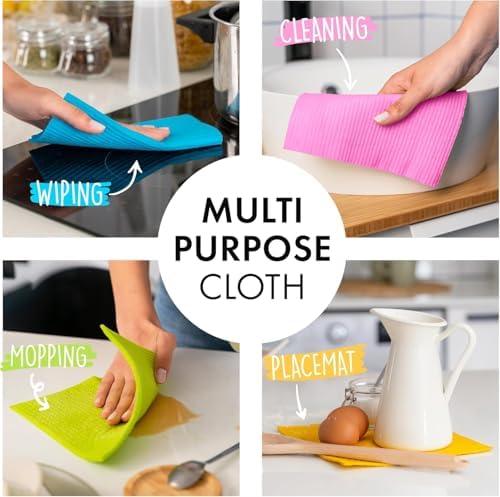 SUPERSCANDI 10 Pack Swedish Dishcloths - Image 3