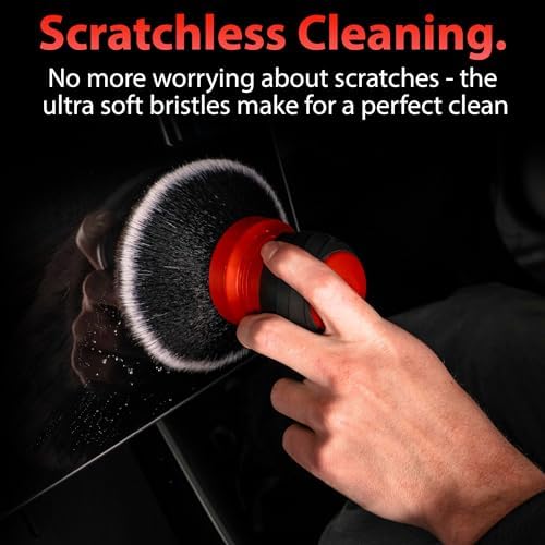 Adam's Polishes Large Multi-Purpose Detailing Brush Car Cleaning Brush Nylon - Image 6