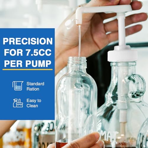 8Pcs 38-400 Leak Proof Gallon Jug Syrup Pump Dispenser - Image 5