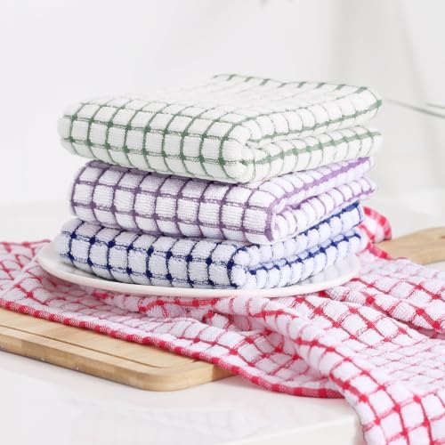 Kitinjoy Cotton 24 Pack Terry Kitchen Towels - Image 5