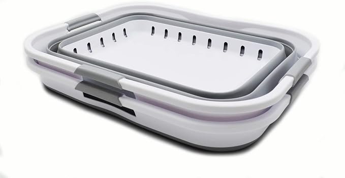 SAMMART 42L Collapsible Plastic Laundry Basket - Image 4