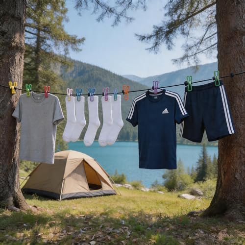 2 Pack Retractable Travel Clothesline - Image 6