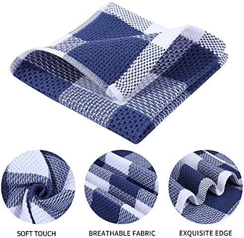 Mordimy Cotton Waffle Dish Cloths, 6 Pack - Image 2