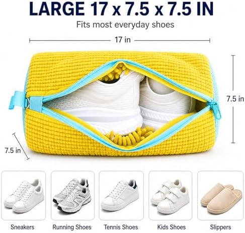 Shoe Washing Machine Bag: Shoes Come Out Clean & Protected during Washing - Image 4