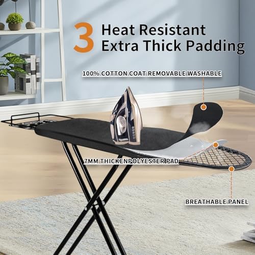 Ironing Board, 43x14 Inch Iron Board - Image 4