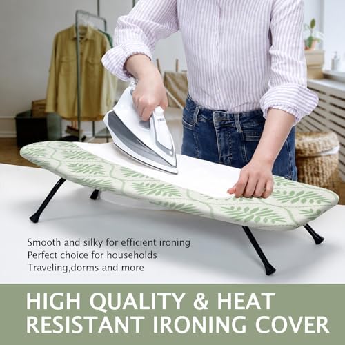 SheeChung Small Ironing Board 12"x32", Mini Ironing Board - Image 5