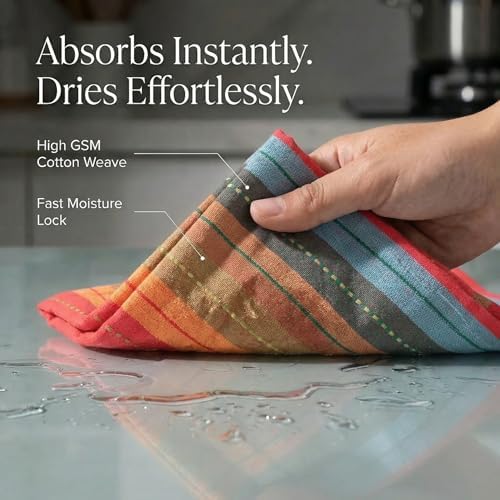 Urban Villa Kitchen Towels 100% Cotton Dish Towels - Image 2