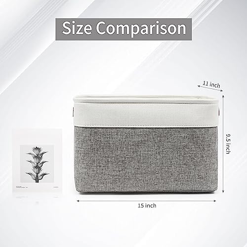 Bagnizer Storage Bins Large Fabric Storage Baskets - Image 6
