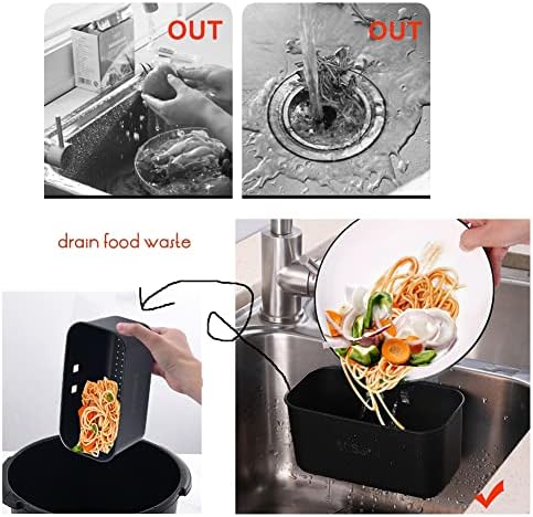 Multifunction Sink Strainer Kitchen Food Catcher Sink Strainer Basket - Image 3