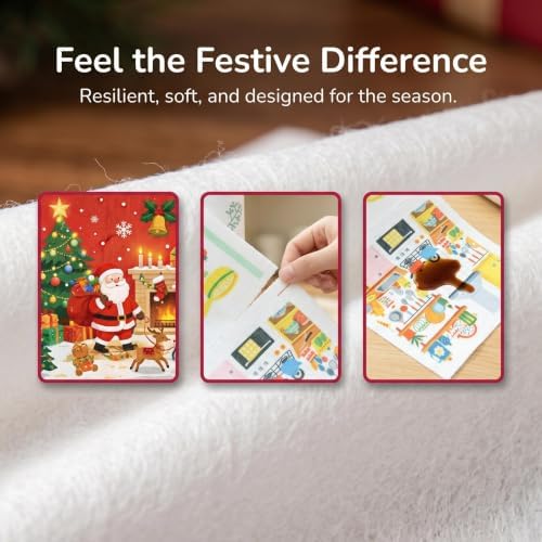 Printed Kitchen Cleaning Cloth Roll, Thick Absorbent Hand-Tear Lazy Cloth - Image 5