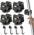 3-H 4 Pack Magnetic Broom Holder by 3-H