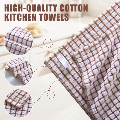 Mordimy Cotton 6 Pack Terry Kitchen Towels, 16 x 25 Inches - Image 4