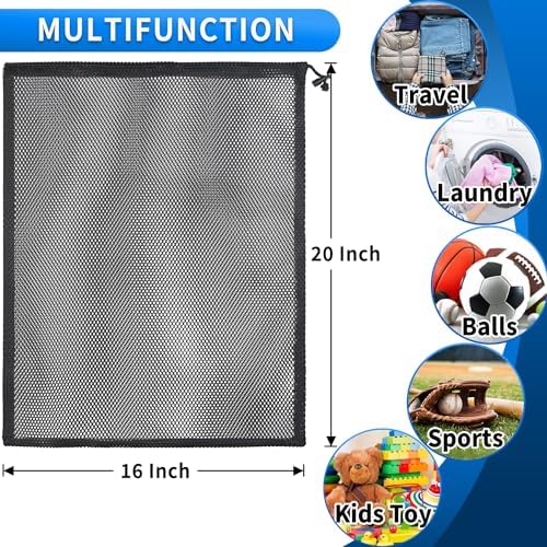 10 Pcs Mesh Drawstring Bag 16" x 20" - Image 5