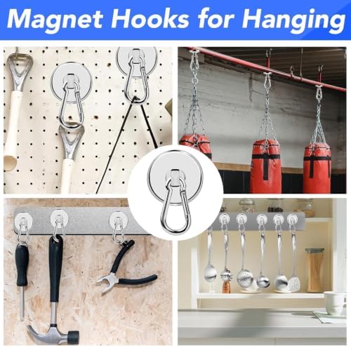 LOVIMAG Magnetic Hooks 200 LBS Strong Magnets Cruise 2Pack Magnet - Image 6