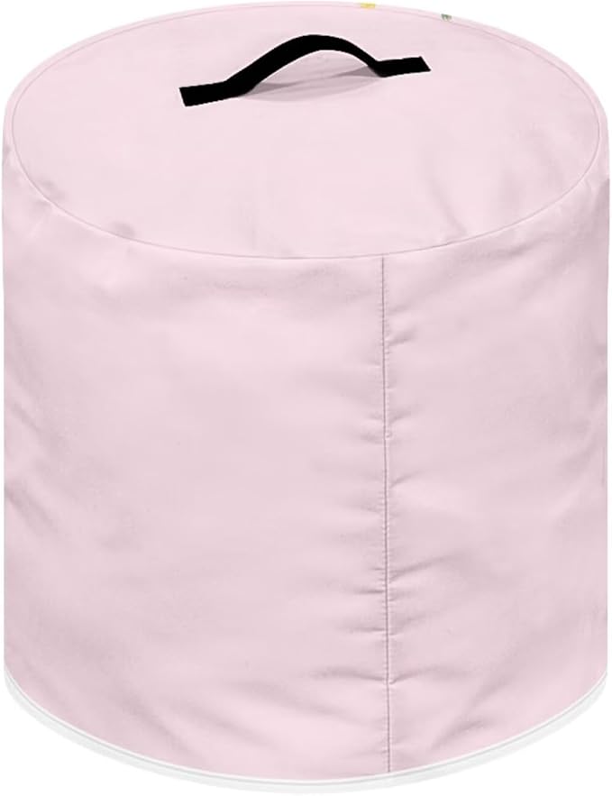 Cute Guinea Pig Pressure Cooker Cover Kitchen Appliance Dust Cover with Pockets and Top Handle, Black, Polyester Blend, Waterproof