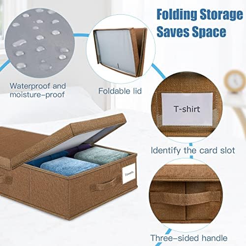 Supowin 2Pack Large Underbed Storage Containers Bin - Image 4