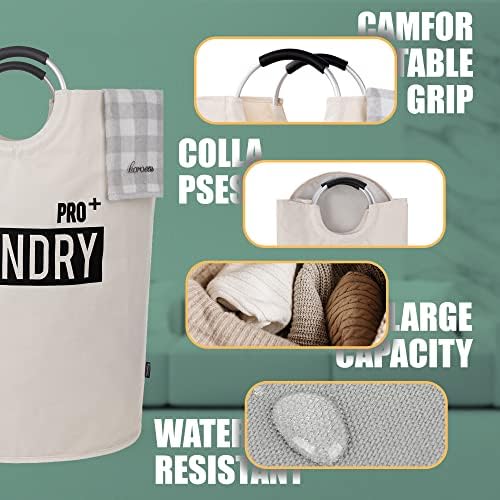 Caroeas Super Large 150L Laundry Basket Pro, Waterproof Laundry Hamper - Image 4