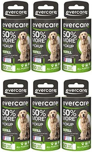 Evercare Extra Sticky Pet Lint Roller Refill 60 Sheets by Evercare