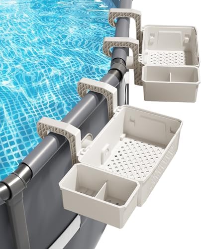 AquaJoyer 2 Sets of Poolside Storage Baskets by Unknown