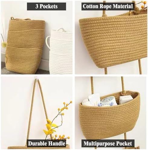 AARAINBOW Wall Hanging Cotton Baskets - Image 6