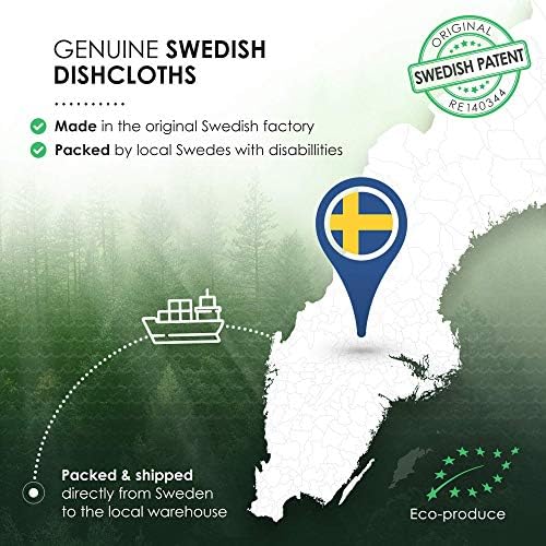 SUPERSCANDI 10 Pack Swedish Dishcloths - Image 6