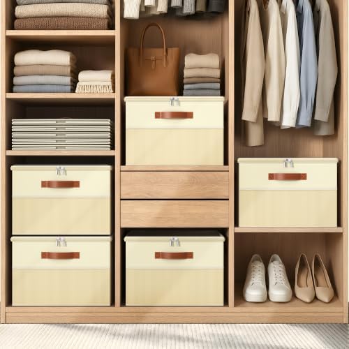 Shoe Organizer for Closet, 2 Pack Foldable Shoe Storage Organizer Box Bin - Image 6