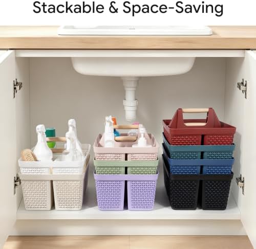 UUJOLY Portable Plastic Shower Caddy Basket - Image 5