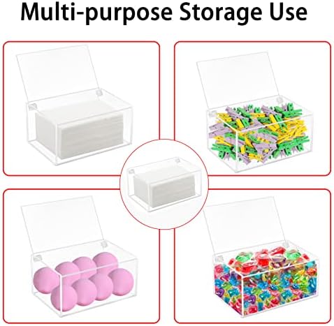 Watpot Acrylic Dryer Laundry Sheet Holder Dispenser Clear Container Box - Image 5