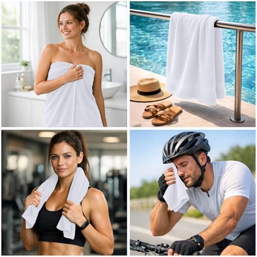 DAN RIVER 8 Piece Luxury Bath Towels - Image 3