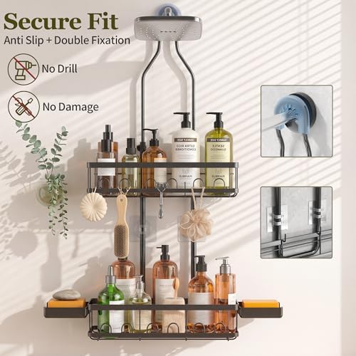 Skyapex Shower Caddy Hanging Over Shower Head, Adjustable - Image 5