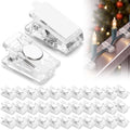 Yalikop 100 Pack Magnetic Christmas Light Clips Bulk Extra Strong Magnetic by Yalikop