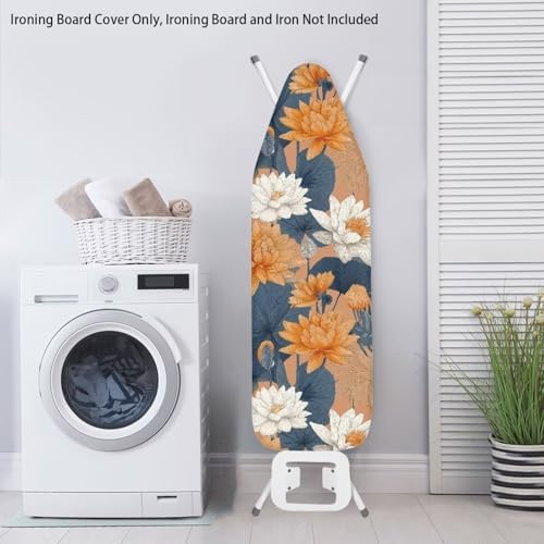 Lotus Ironing Board Cover Table Top Heavy Duty Padded Iron Board Covers Stain - Image 3