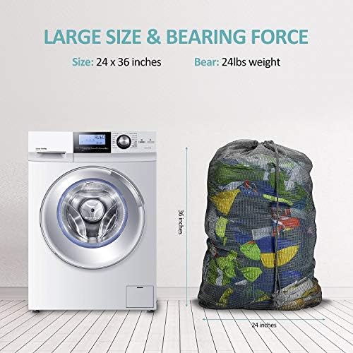 Laundry Bags, Mesh Heavy Duty 24" x 36" - Image 5