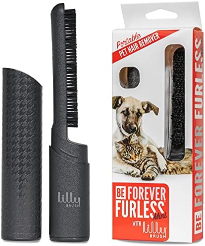 Lilly Brush Forever Furless Mini Pet Hair Remover Brush | Portable Lint Roller by LillyBrush