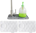 2 Pack Mini Sink Splash Guard, Double Sided Kitchen Faucet Mat | Tap Water by Unknown
