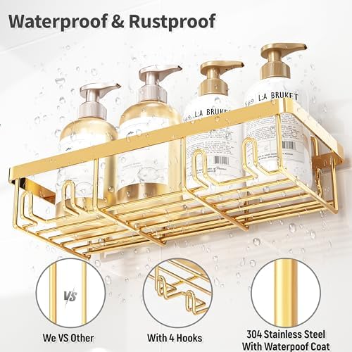 Liuoud 5 Pack Shower Caddy for Inside Shower - Image 3