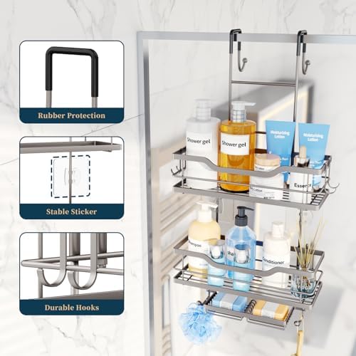 Consumest Over The Door Shower Caddy - Image 3