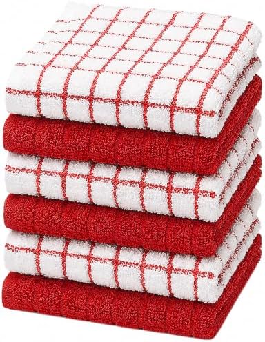 Bumble Dish Cloths, 100% Cotton Kitchen Towels by BumbleTowels