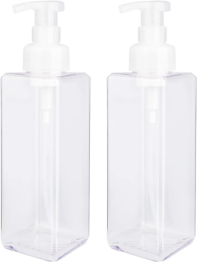 UUJOLY Foaming Soap Dispenser 1L Refillable Plastic Pump Bottle by UUJOLY