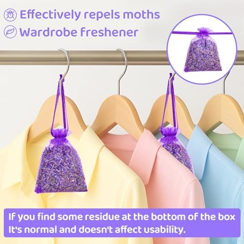 26 Pack Lavender Sachet Bags Home Fragrance Sachets, Real Lavender Flowers - Image 4