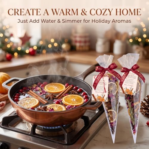 50 Sets Christmas Potpourri Bags, Empty Pot Pourri Clear Cone Gifts Bags - Image 5