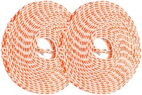uxcell 2 Pcs Portable Travel Clothesline, 16.4ft Clothes Line Outdoors Travel by uxcell