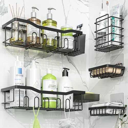 Simple Trending Adhesive Shower Caddy by SimpleTrending