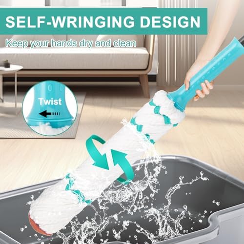 KeFanta Self Wringing Twist Mop - Image 4