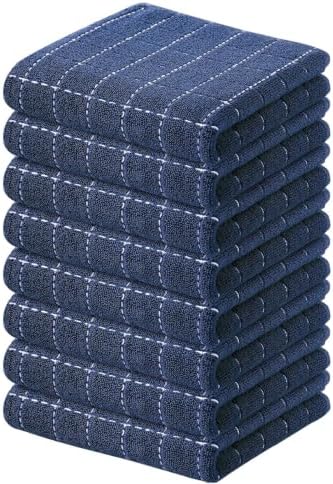 Kitinjoy 100% Cotton Terry Kitchen Towels, 13”x 28” by Kitinjoy