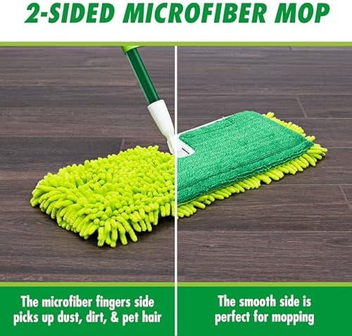 Libman 18" 2-Sided Microfiber Dust Mop, 360° Swivel - Image 2