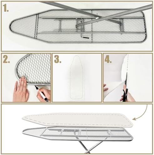 Ironing Board Felt Pad Only — Customizable to Fit Ironing Boards up to 57"x21" - Image 6