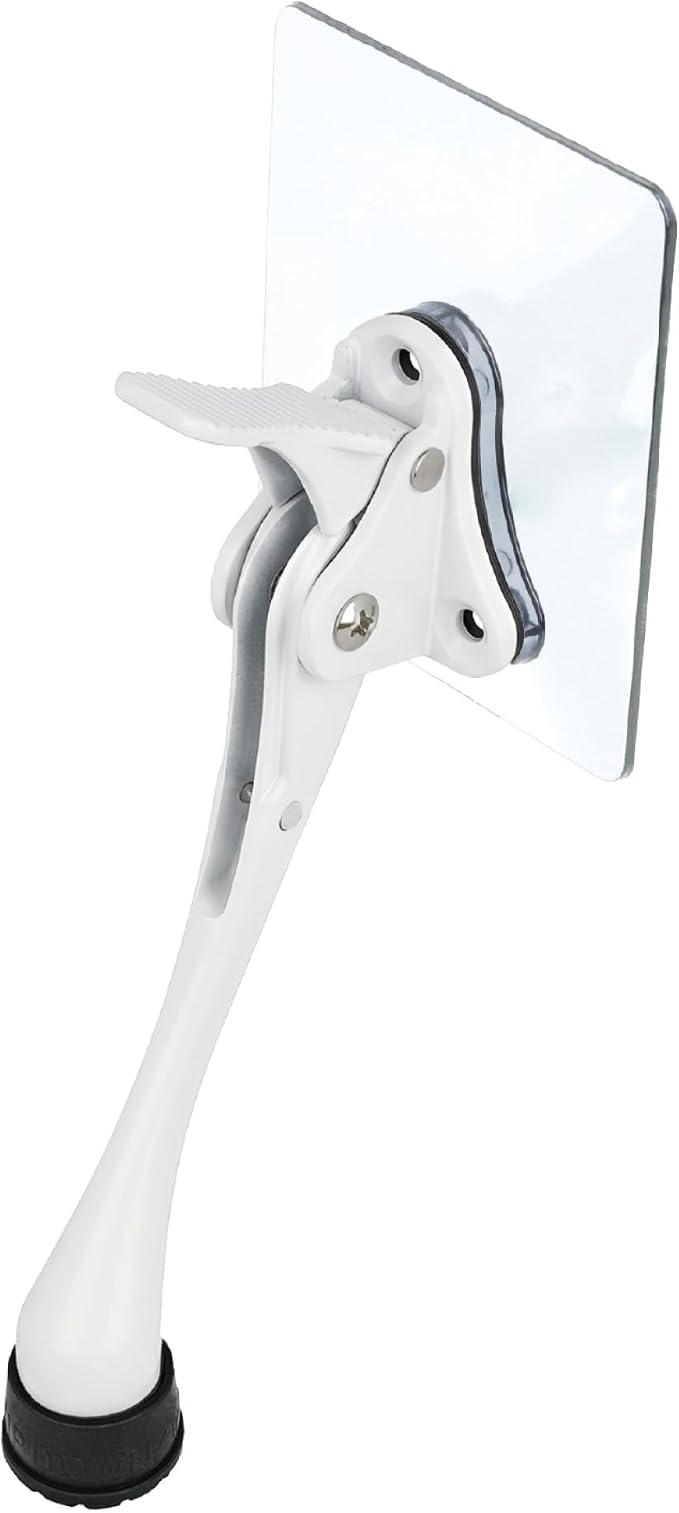 HASHI 6 Inch Kickdown Door Stopper No Drilling, Hands-Free Foot Operated Door by HASHI